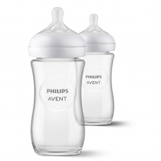 Бутылочка для кормления NATURAL Response 240 мл, стекло Philips Avent (Авент) SCY933/02 №2