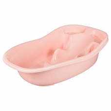 Ванна детская со сливом  910х515х246мм, 38л (Светло-розовый) Пластишка 431315533,00339П