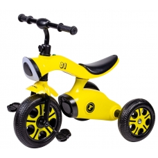 Детский трехколесный велосипед Farfello S-1201 (Желтый S-1201) 48073Ф