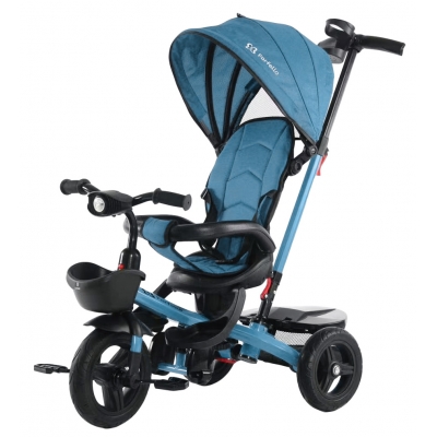 Детский трехколесный велосипед Farfello YLT-6199 (Светло-голубой / Light Blue) 63069Ф