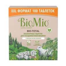Экологичные табл. для посудомоечн машины 7-в-1 с эфирн масл эвк BioMio. BIO-TOTAL 100шт (4)
