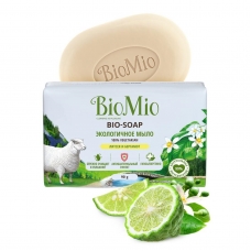 Экологичное туалетное мыло литсея и бергамот BioMio BIO-SOAP 90 г (24)