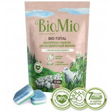  Экологичные таблетки для посудомоечн машины 7-в-1 с маслом эвкалипта 60 шт BioMio (6)