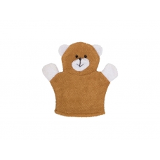 Мочалка-рукавичка махровая Baby Bear хлопковая ткань ROXY-KIDS RBS-002