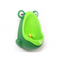 Писсуар для мальчиков Лягушка с прицелом цвет зелёный. ROXY-KIDS RBP-2129G