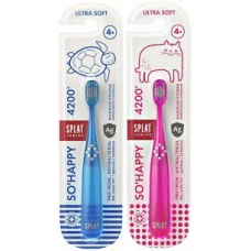Зубная щетка для детей инновационная СПЛАТ Junior серии ULTRA 4200 , 4+ (12)