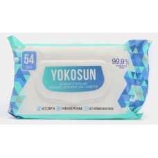 Салфетки влажные гигиенические антибактериальные YOKOSUN №54 (36)